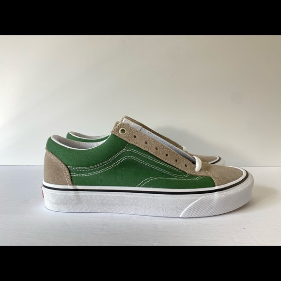 Vans Style 36 Jake Kuzyk Green Khaki Sneakers - Picture 3 of 7